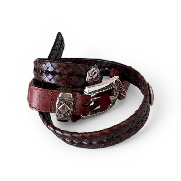 Brighton Accessories - Brighton Braided Leather Belt Size 28 NWT